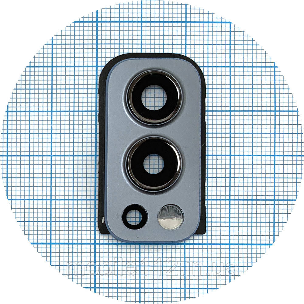 Скло камери OnePlus Nord 2 5G (у сірій рамці), фото 1