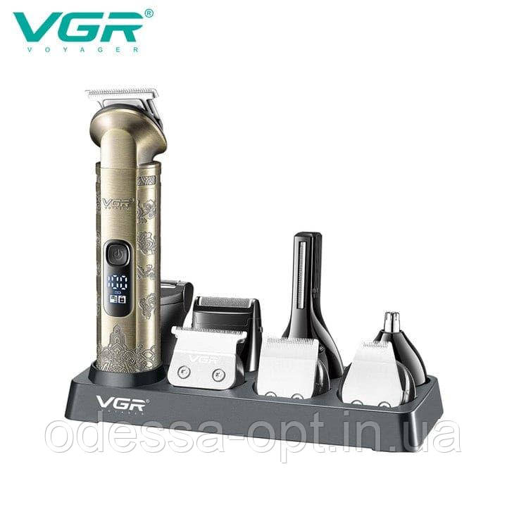 Аккумуляторна машинка для стрижки VGR V-110