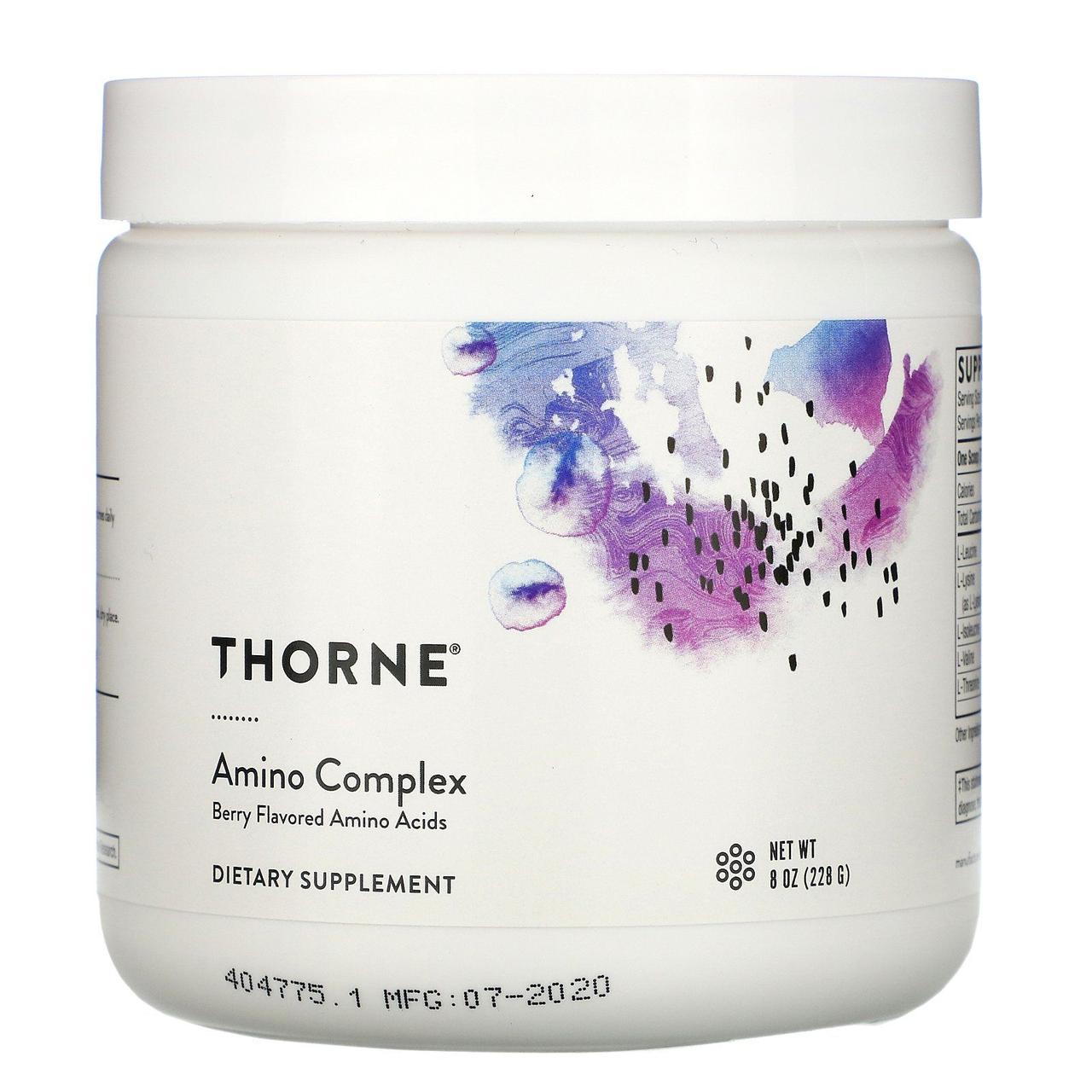 Амінокислотний комплекс ягоди Thorne Research (Amino Complex) 231 г BX879