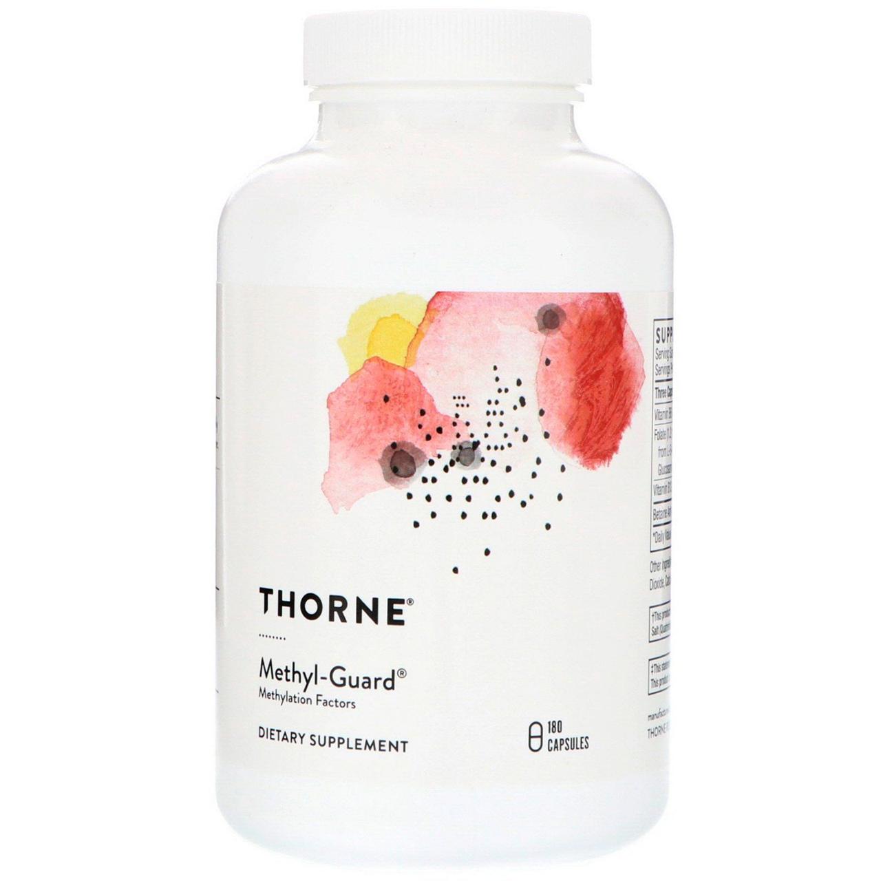 Вітаміни для мозку Thorne Research (Methyl-Guard) 180 капсул BX126
