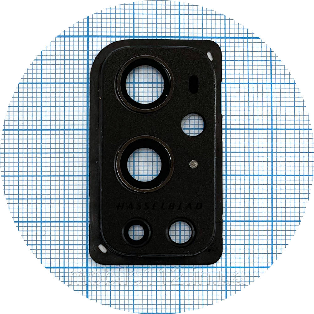 Скло камери OnePlus 9 Pro (з чорною рамкою), фото 1