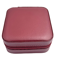 Органайзер для прикрас, шкатулка для біжутерії (марсала) В030(1)