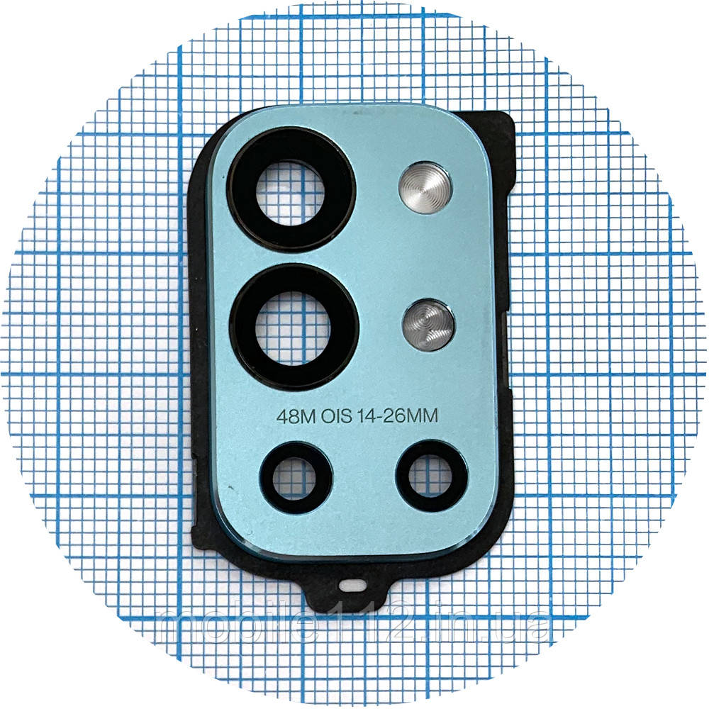 Скло камери OnePlus 9R (у блакитній рамці), фото 1