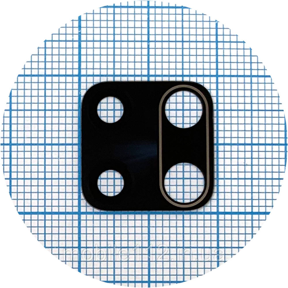 Скло камери Xiaomi Redmi 10X (чорне), фото 1