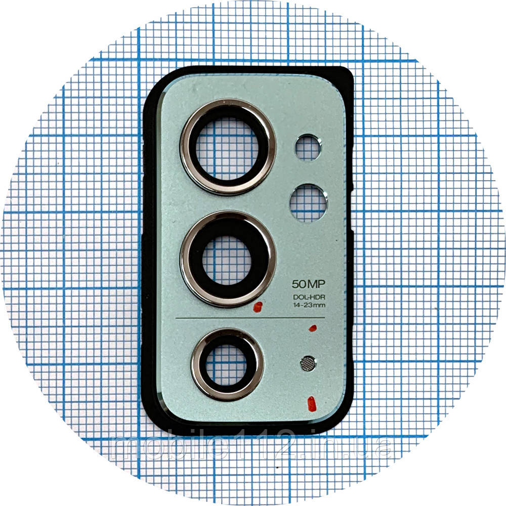 Скло камери OnePlus 9RT (з зеленою рамкою), фото 1