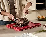 Дошка обробна двостороння Joseph Joseph Cut&Carve Plus Extra Large Red 60210, фото 10