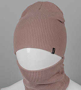 Трикотажний комплект "Резинка" FERO (24052к), Кава