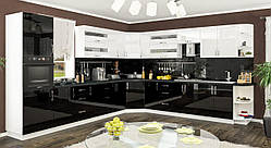 Кухня Гамма лаковані фасади