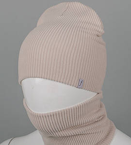 Трикотажний комплект "Резинка" FERO (24052к), Бежевий