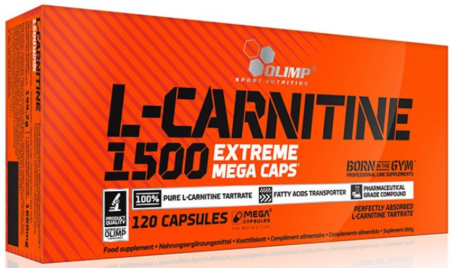 Карнітин Olimp L-Carnitine 1500 forte 120 капсул