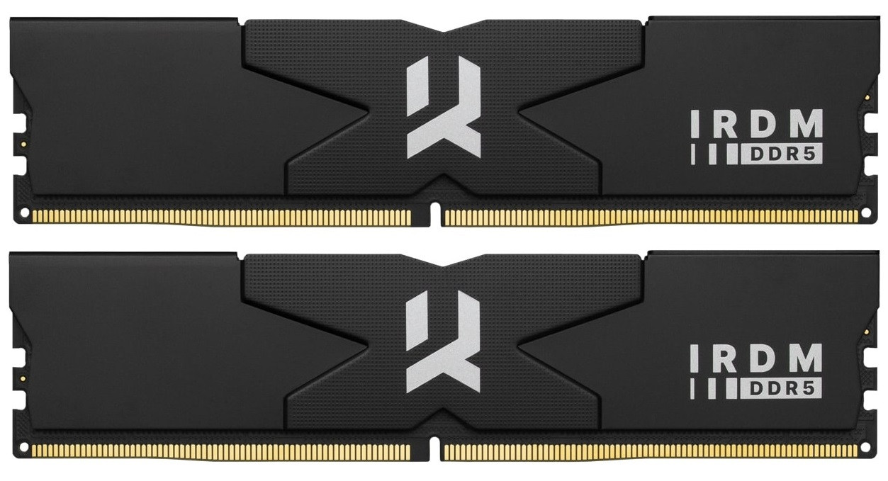 Оперативна пам'ять DDR5 2х16GB/6400 Goodram IRDM Black (IR-6400D564L32S/32GDC)