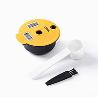 Капсула багаторазова для кавомашини Bosch Tassimo на 220 мл для американо + щітка і ложка CCYLBT22001