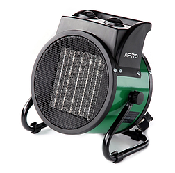 Тепловентилятор електричний з керамічним нагрівачем EFH-30 220м³/год, 3.0кВт APRO