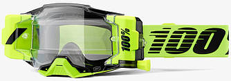 Окуляри 100% ARMEGA FORECAST Goggle (Neon Yellow), Roll-Off