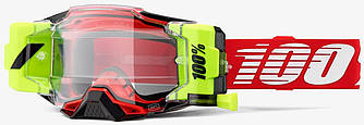 Окуляри 100% ARMEGA FORECAST Goggle (Red), Roll-Off