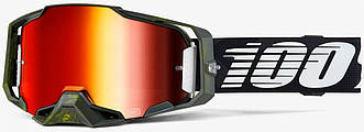 Окуляри 100% ARMEGA Goggle Soledad - Mirror Red Lens, Mirror Lens