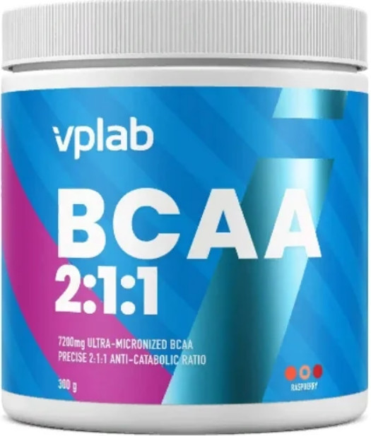 ВСАА VP Labs BCAA 2:1:1 300 гр полуниця