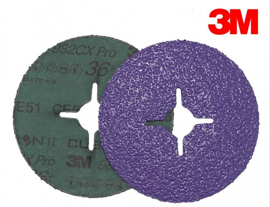 Круг на фібровій основі 3М™ Cubitron™II 982CX PRO, P36, 125ммх22мм