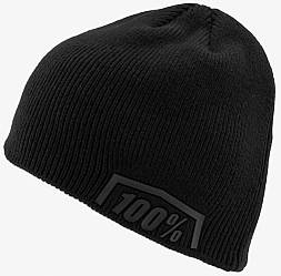 Шапка Ride 100% ICON Beanie (Black), One Size