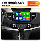 Штатна магнітола Mekede M7 Plus Honda CRV (2011-2018) CarPlay QleD, фото 4