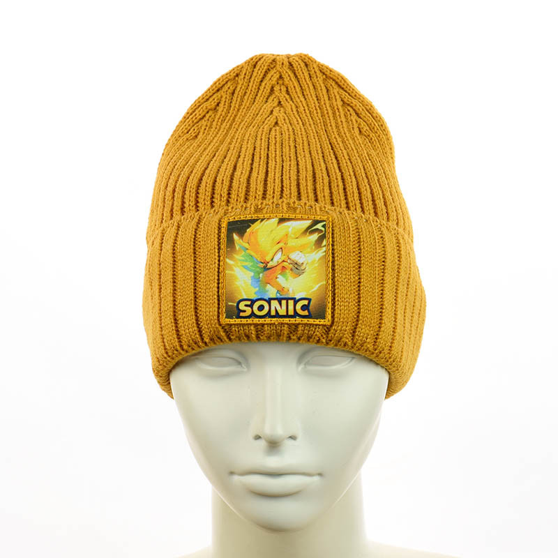 Зимова шапка для хлопчика "Sonik "гірчичний