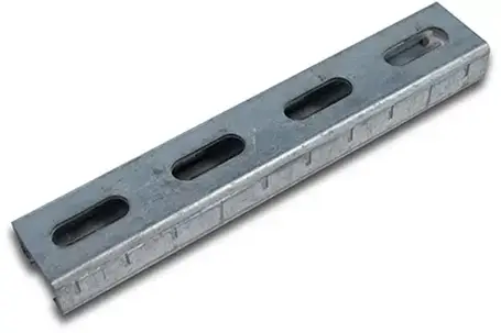 З'єднувач профілю U35х35х41х1, 5мм L-300 оцинкований для профілю С41х41х1, 5мм, фото 2