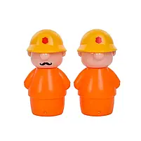 Пожежна машина E9998-HL фігурки, пожежний інвентар, звук, світло, на батарейці, коробці, 25-18,5-12см, фото 4