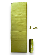 Каремат компактний самонадувний Tramp 198x65x3 см, олива