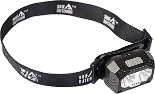 Ліхтар налобний з білим і зеленим світлом Skif Outdoor Uranus