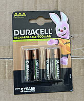 Батарейка акумулятор DURACELL ААА HR3 900 mAh 4 шт. на блістері ( ціна за 1 шт.)