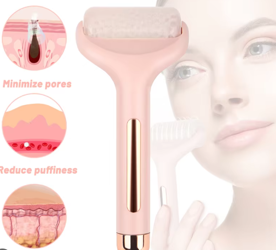Охолоджувальний ролик масажер для обличчя та тіла Flawless Ice Roller 395