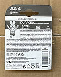 Батарейка акумулятор DURACELL HR6 АА 1300 mAh 4 шт. на блістері (ціна за 1 шт.), фото 3