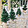 Ялинка настільна 90 см маленька офісна лита Premium в горщику мішку зелена, новорічні офісні ялинки штучні ялини і сосни для офісу, фото 4