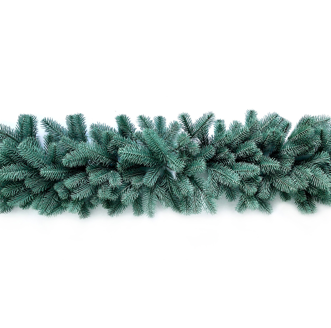 Гірлянда хвойна Premium лита 2,2 м блакитна, фото 1