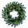 Вінок хвойний різдвяний Lux литий d-50 см зелений, фото 7