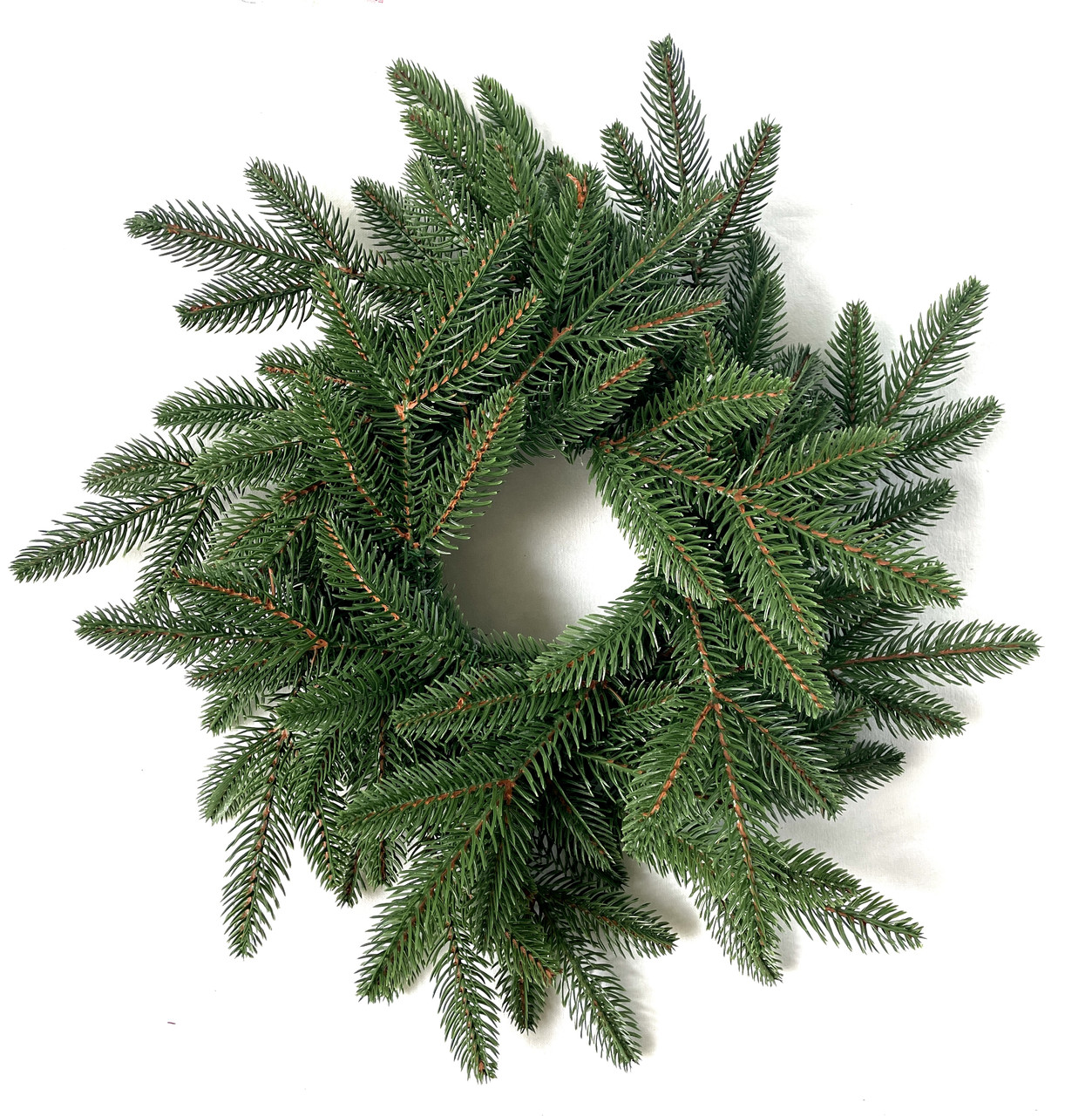 Вінки хвойні різдвяні Classic литі d-40 см зелений