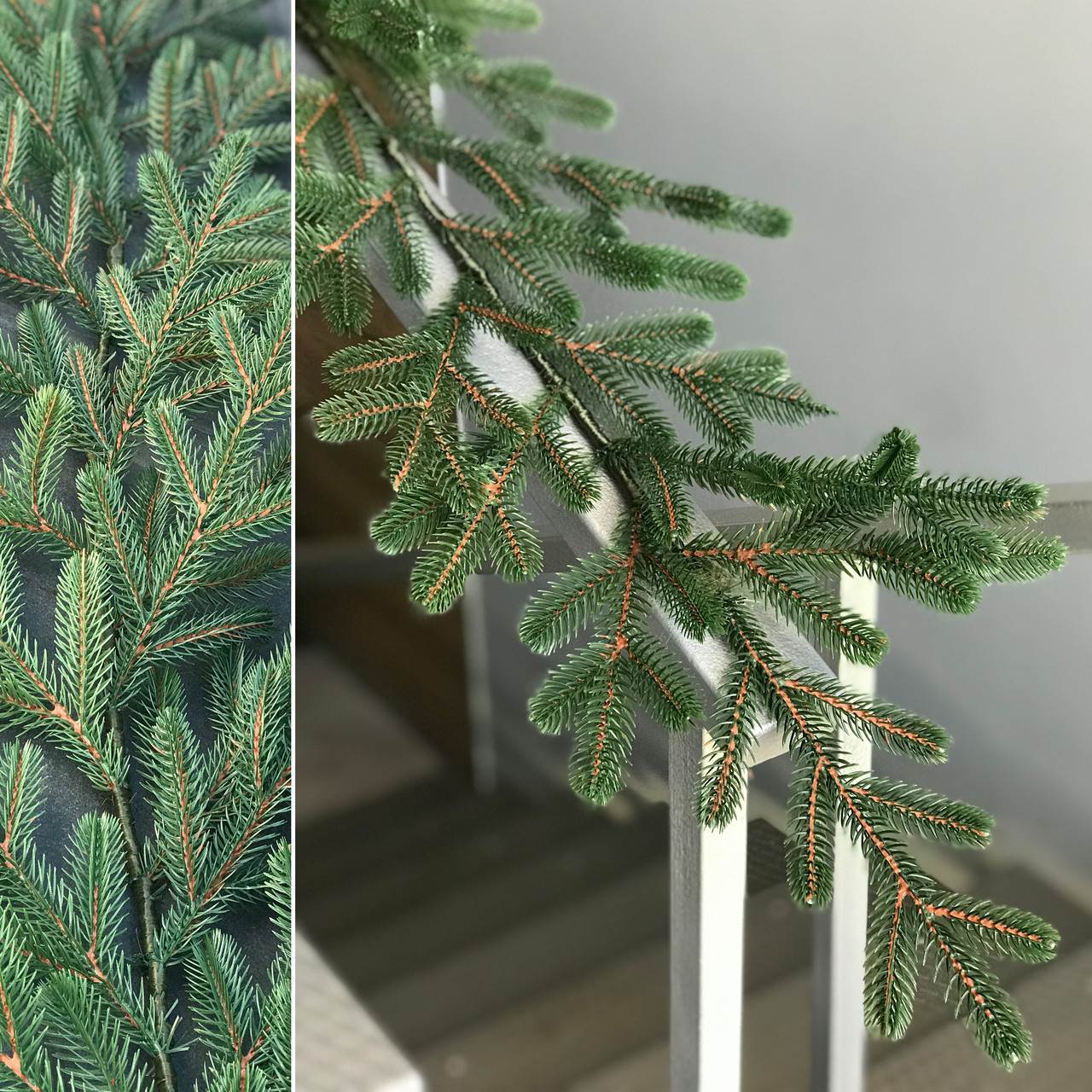 Гірлянда хвойна Traditional лита 2 м зелена