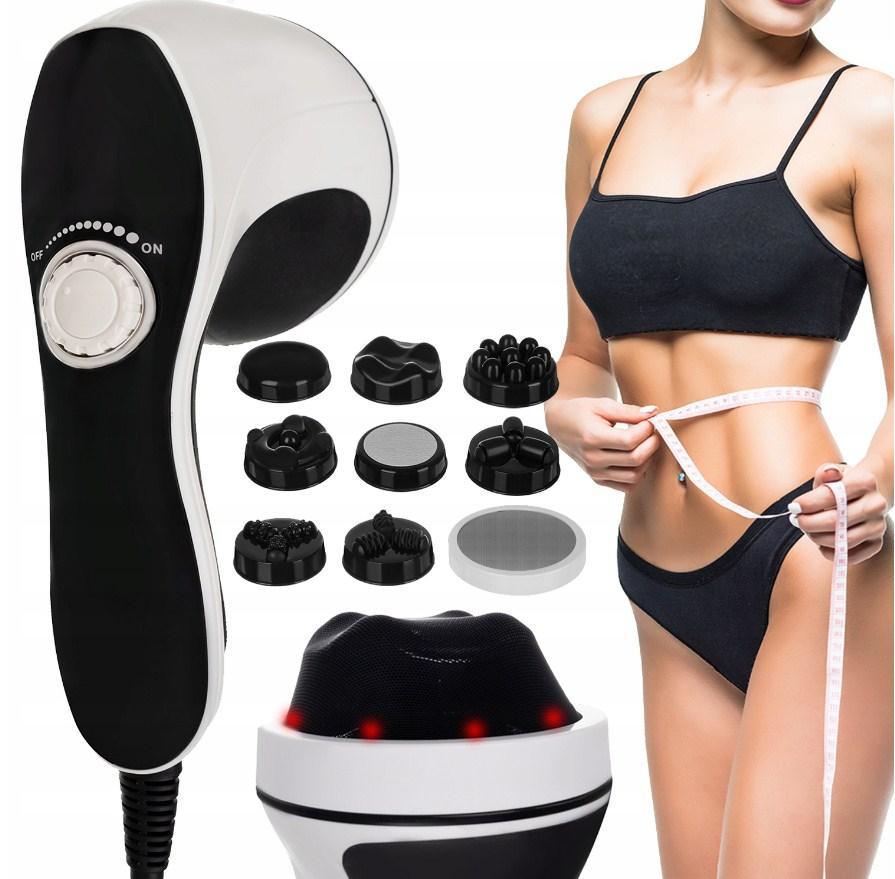 Масажер для схуднення Soulima 9in1, білий 22579, фото 1