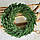 Вінок хвойний різдвяний Classic литий d-60 см зелений, фото 6