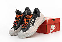 Зимові Чоловічі Кросівки Nike ACG Mountain Fly 2 Gore-Tex Low / Найк АСГ Маунтін Флай 2 Низькі Темно Сірі, фото 5