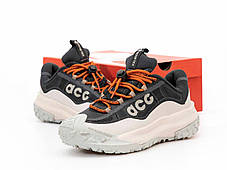 Зимові Чоловічі Кросівки Nike ACG Mountain Fly 2 Gore-Tex Low / Найк АСГ Маунтін Флай 2 Низькі Темно Сірі, фото 3