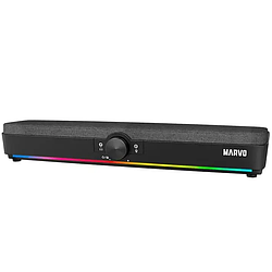 Акустика колонка для компьютера MARVO SG-286 |2x5W, RGB| Чорний