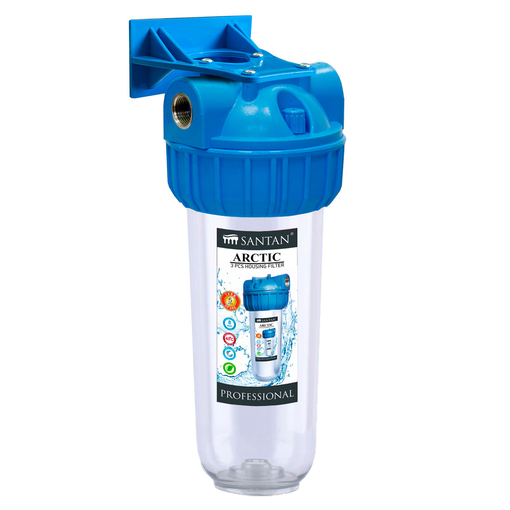 Фільтр для очищення води SANTAN Arctic 3PS, 3/4" для холодної води (без картриджа), фото 1