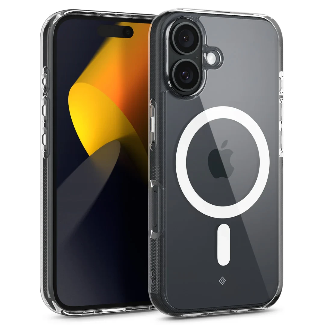 Чохол Caseology Capella Mag Clear White для iPhone 16 ACS08239, фото 1