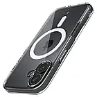 Чохол Caseology Capella Mag Clear White для iPhone 16 ACS08239, фото 6