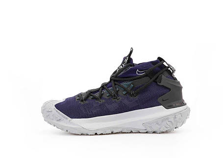 Зимові Чоловічі Кросівки Nike ACG Mountain Fly 2 High Gore-Tex / Найк АСГ Маунтін Флай 2 Гор Текс Фіолетові, фото 1