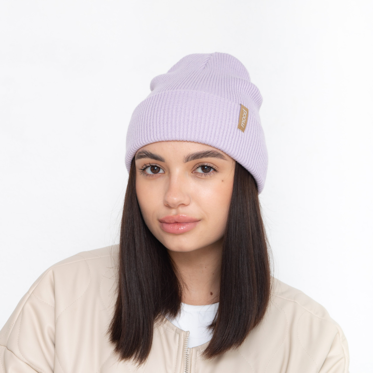 Шапка Lucky (бавовна)  лаванда