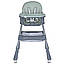 Стільчик для годування M 5722 Mint, до 20 кг, 3 положення спинки, підніжка, кошик для іграшок, фото 4
