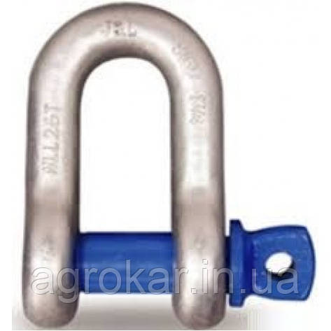 Скоба такелажна (пряма, гвинт) 1/2" - 2,0 тн. (G-210) від Agro Kar, фото 1