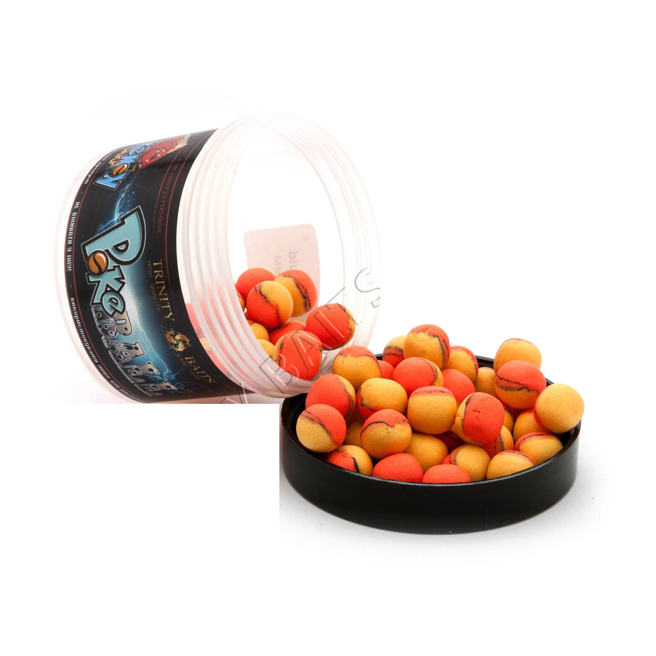 Бойли поп-апи Trinity Baits Покемон серія "кальмар-полуниця" (8мм) 25г, фото 1